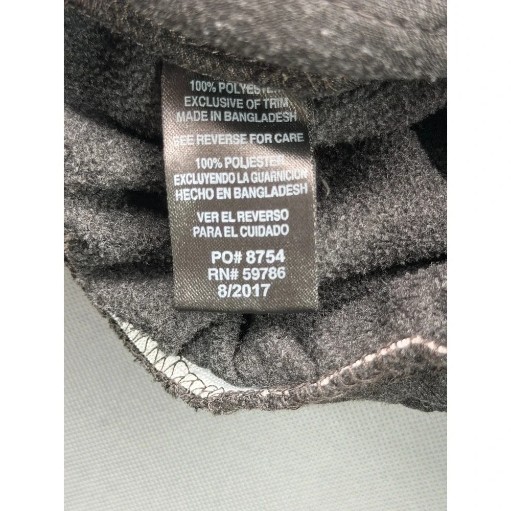 Beverly Hills Polo Club BHPC Fleece Cargo Sweatpants Charcoal Grey Men's Medium